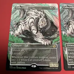 Cubwarden - Foil + Regular- Showcase - Ikoria: Lair of Behemoths MTG - Image 2