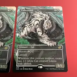 Cubwarden - Foil + Regular- Showcase - Ikoria: Lair of Behemoths MTG - Image 3
