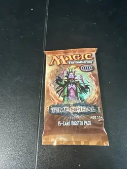 2006 MTG Magic the Gathering Time Spiral Booster Pack Factor Sealed TCG - Image 1