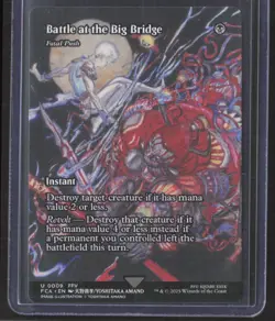 MTG Final Fantasy BATTLE AT THE BIG BRIDGE Fatal Push (Showcase) 0009 Regular - Image 1