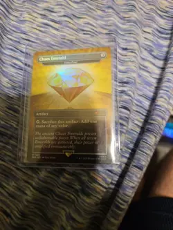 Chaos Emerald (Lotus Petal) Yellow 7035 Secret Lair Drop Sonic Bonus MTG NM - Image 1