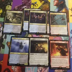 Mtg Assassin's Creed Rares Rooftop Bypass Surtr, Fiery Jotun Achilles... - Image 1