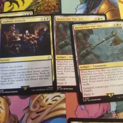 Mtg Assassin's Creed Rares Rooftop Bypass Surtr, Fiery Jotun Achilles... - Image 4