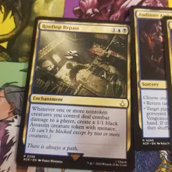 Mtg Assassin's Creed Rares Rooftop Bypass Surtr, Fiery Jotun Achilles... - Image 5