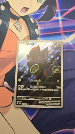 Zorua 075/064 Shrouded Fable Holo Illustration Rare Card Pokemon TCG Near Mint - Image 1