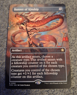 MTG Banner of Kinship (Borderless) FDN 352 Foundations Regular - Image 1