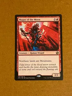 Magic the Gathering : ICONIC MASTERS Magus of the Moon NM MTG - Image 1