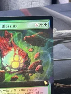 Lifestream's Blessing (Extended Art) -Foil Near Mint MTG - Image 3
