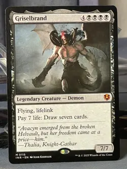 MTG Griselbrand MYTHIC Creature Innistrad Remastered 0115 NM/Mint - Image 1