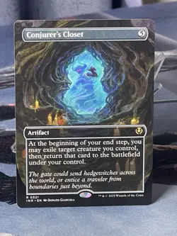 MTG Conjurer's Closet RARE BORDERLESS Innistrad Remastered 0321 Regular NM/Mint - Image 1