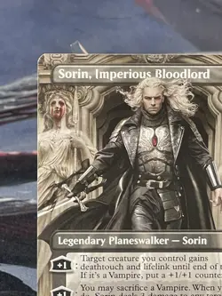 MTG Sorin, Imperious Bloodlord MYTHIC Borderless Innistrad Remaster 0322 NM/Mint - Image 2