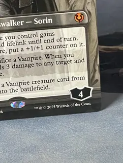 MTG Sorin, Imperious Bloodlord MYTHIC Borderless Innistrad Remaster 0322 NM/Mint - Image 4
