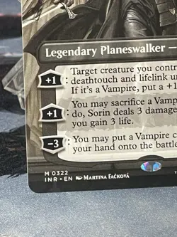 MTG Sorin, Imperious Bloodlord MYTHIC Borderless Innistrad Remaster 0322 NM/Mint - Image 5