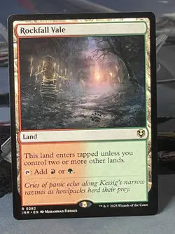 MTG Rockfall Vale RARE Innistrad Remastered 282 Regular NM/Mint - Image 1