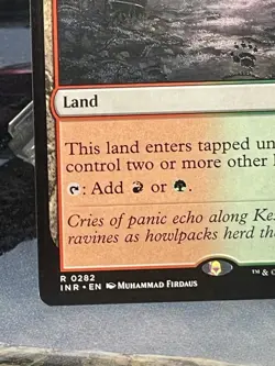 MTG Rockfall Vale RARE Innistrad Remastered 282 Regular NM/Mint - Image 5