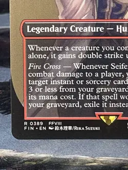 MTG Seifer Almasy 389 Extended Art FIN NM/Mint - Image 5