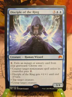 MTG Disciple of the Ring Magic Origins Regular Mythic NM - Image 1