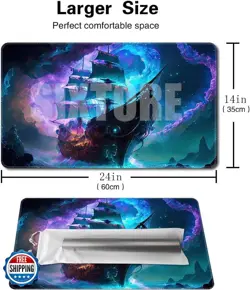 Board Game 14x24in TCG Playmat Compatible for CCG OCG DTCG PTCG MTG Play Mats - Image 2