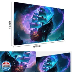 Board Game 14x24in TCG Playmat Compatible for CCG OCG DTCG PTCG MTG Play Mats - Image 3