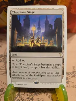 MTG Thespian's Stage Mystery Booster 2 Regular White Border Rare NM - Image 1