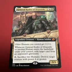 General Kudro of Drannith (Extended Art) #335 (NM) Ikoria IKO Magic MTG - Image 1