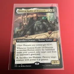 General Kudro of Drannith (Extended Art) #335 (NM) Ikoria IKO Magic MTG - Image 3