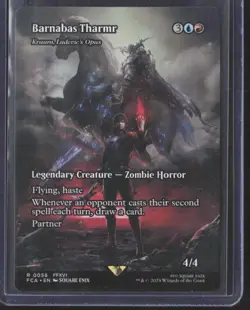MTG Final Fantasy BARNABAS THARMR Kraum, Ludevic's Opus Showcase 0056 FCA - Image 1