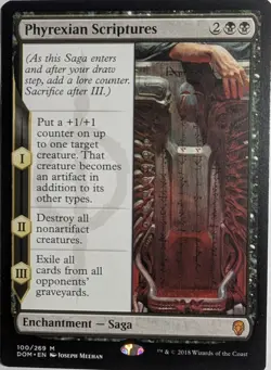 Phyrexian Scriptures x1 Dominaria Magic the Gathering MTG LP/NM - Image 1