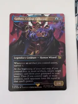 Golbez, Crystal Collector - Borderless Surge Foil - #540 - Final Fantasy - MTG - Image 1