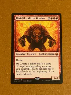 Magic the Gathering : ICONIC MASTERS Kiki-Jiki Mirror Breaker NM MTG - Image 1