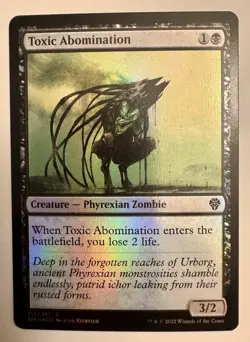 Toxic Abomination Foil (112) Dominaria United DMU MTG Magic - Image 1