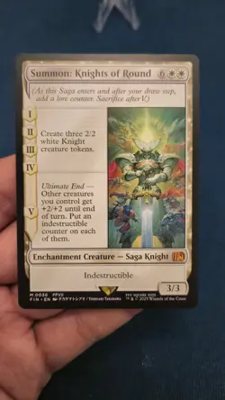 MTG Final Fantasy - Summon: Knights of Round 0036 Mythic Rare Non-Foil NM/M - Image 2