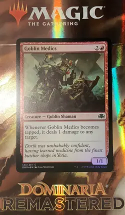 MTG DMR: Goblin Medics (Creature) Dominaria Remastered Foil 124/261 - Image 1