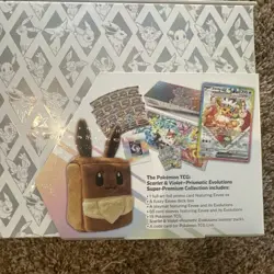 2025 Pokemon TCG Prismatic Evolution Super Premium Collection Box Factory SEALED - Image 3