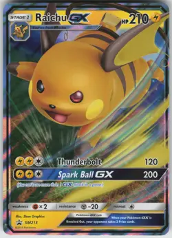 Raichu GX - SM213 Promo SM Promos SM213 Pokemon - Image 1