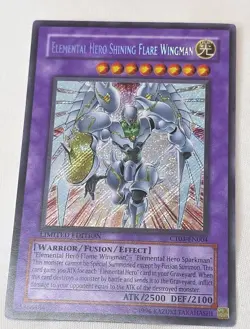 YuGiOh Elemental Hero Shining Flare Wingman - 1st Ed - Ultimate - EEN-EN036 - Image 3