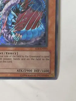 Yugioh OCEAN DRAGON LORD NEO-DAEDALUS 1st Ed Ultra Rare Holo - Image 3