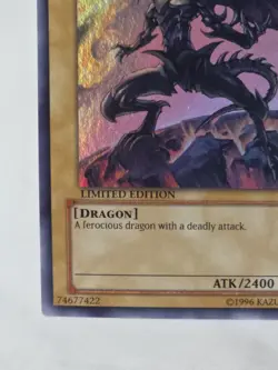 Yugioh Red-Eyes B. Dragon YAP1-EN002 Ultra Rare PSA Near- Mint - Image 2