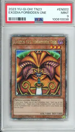 2023 Yugioh Exodia 25th Anniversary EN002 PSA 9 - Image 1