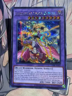 Yugioh Asian English CR08-AE039 Lunalight Sabre Dancer Secret rare NM - Image 2