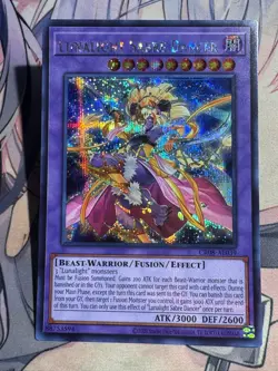 Yugioh Asian English CR08-AE039 Lunalight Sabre Dancer Secret rare NM - Image 3