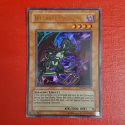 Yugioh Infernal Dragon DP04-EN010 - Image 3