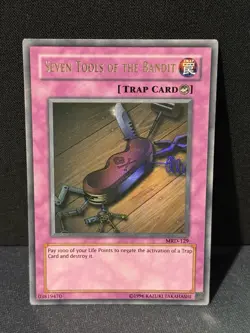 Yugioh Seven Tools Of The Bandit MRD-129 Original Print Vintage - Image 1