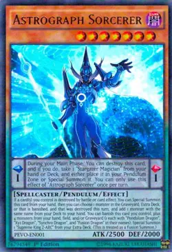 Astrograph Sorcerer - PEVO-EN001 - NM/VLP - Ultra Rare - 1st ed - Yugioh - Image 1