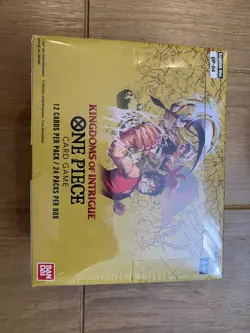 ONE PIECE CARD GAME: KINGDOMS OF INTRIGUE BOOSTER BOX OP04 24 Packs IN STOCK - Image 1