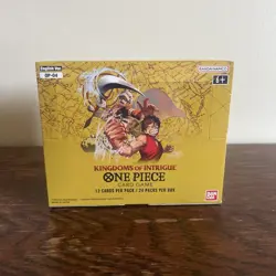 ONE PIECE CARD GAME: KINGDOMS OF INTRIGUE BOOSTER BOX OP04 24 Packs IN STOCK - Image 1