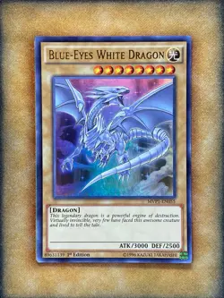 Yugioh Blue-Eyes White Dragon MVP1-EN055 Ultra Rare 1st Ed NM - Image 1