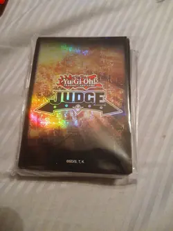 Yu-Gi-Oh TCG 2024 Gold Hieroglyph Judge Sleeves - Image 1