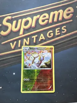 Volcarona 15/114 Rare XY - Steam Siege Reverse Holo Pokémon Card Near Mint NM - Image 3