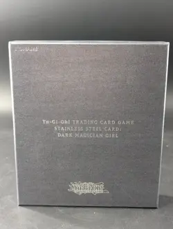 2024 Konami Yu-Gi-Oh Dark Magician Girl Stainless Steel Card Limited Edition - Image 2